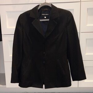 Giorgio Armani Women's Textured Black Blazer